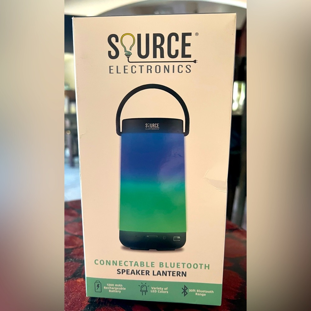 Source Electronics Bluetooth New Speaker Lantern